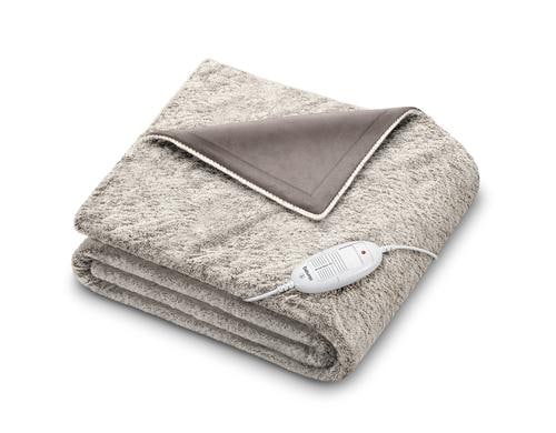 Beurer Nordic Wärme- und Kuscheldecke HD75 flauschige Wärme, beige