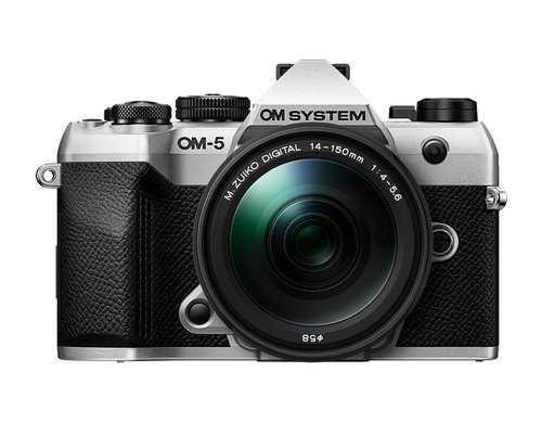 OM System OM-5 II Camera Kit Silver M.Zuiko Digital 14-150mm F4-5.6 II