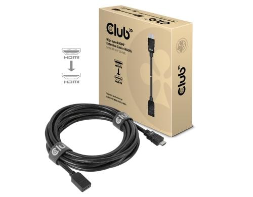 Club 3D, High Speed HDMI Verlängerungskabel L= 3 m, 4K 60Hz, HDR