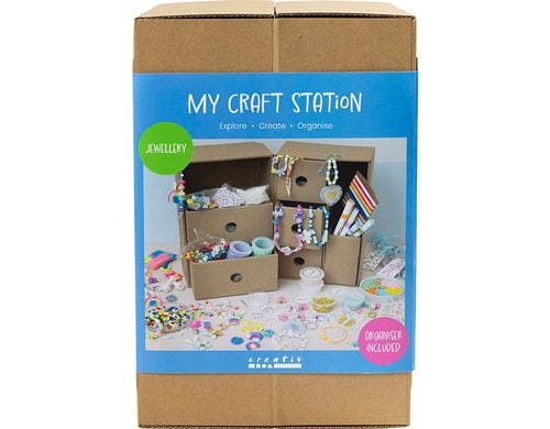 Creativ Company Bastel-Box Organizer Schmuck