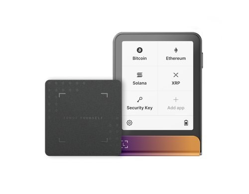Ledger Flex Ferro Fuchsia inkl Recovery Key Krypto-Wallet mit Recovery Key