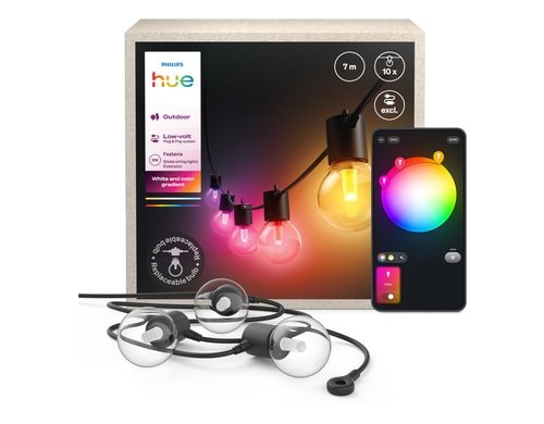 Philips Hue Festavia Globe Outdoor 7m Verlängerung exkl. Netzteil