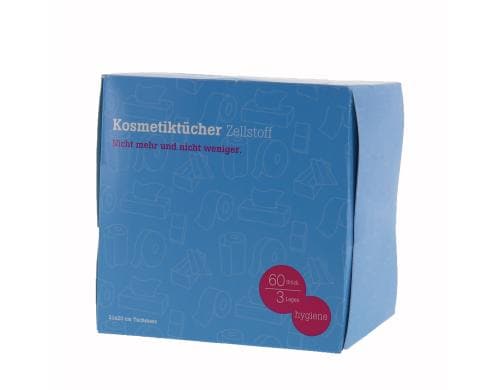 HARTMANN Kosmetiktücher Würfel enthält 60 Tücher