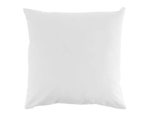 COCON Kissenhülle weiss 50x50cm, Baumwolle, Canvas 215g/m2, YKK RV