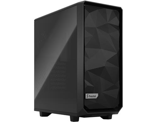 Fractal Meshify 2 Compact TG Dark Schwarz 2x 2.5/3.5, 4x 2.5