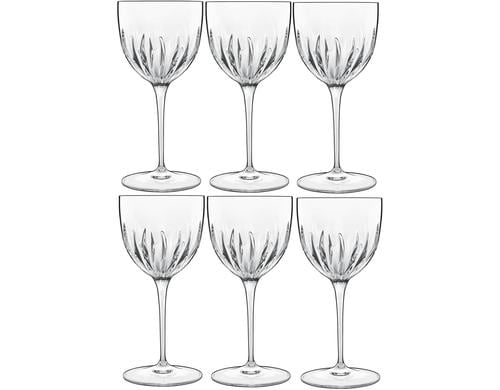 Bormioli Rocco Nick&Nora Weinglas, 6 Stück 15 cl, 6 Stück