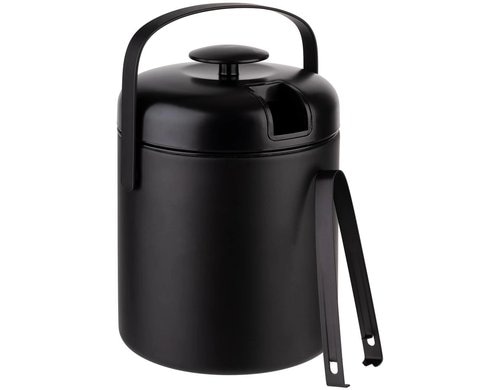 APS Eiswürfelbehälter POLAR 14 x 22 cm, 1.3 Liter, Schwarz