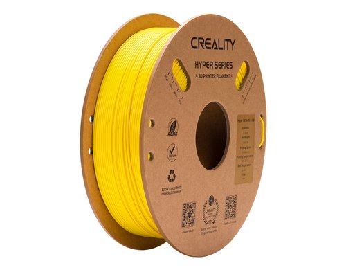 Creality Filament PETG Hyper Gelb 1.75 mm Hyper PETG Filament für 3D Drucker
