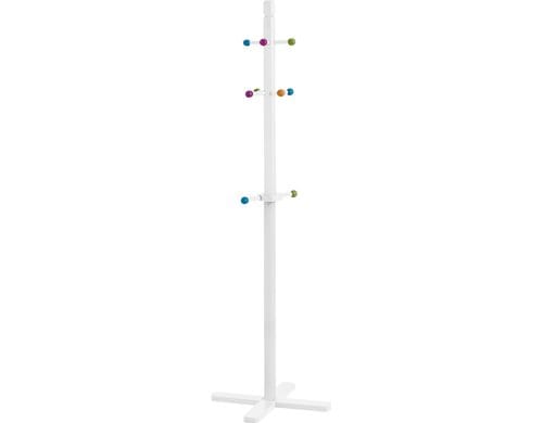 Zeller Present Kleiderständer Kinder weiss, 38x38x124cm, MDF