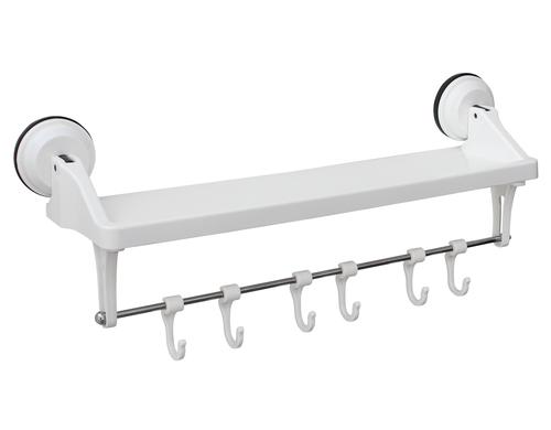 Eurotrail Abstellfläche mit Haken 1000 white