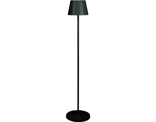 Konstsmide Pomezia Medium USB-Stehleuchte LED 2700/3000K, Dimmbar / IP54, Schwarz