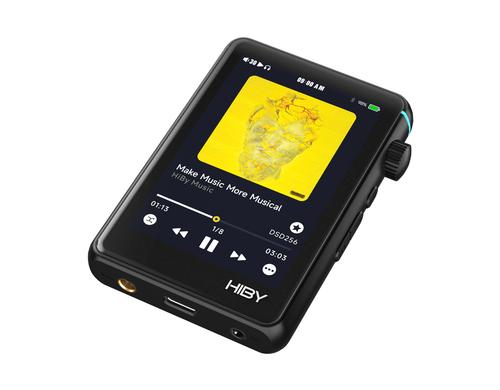 HiBy R3 II Schwarz Hi-Res Musikplayer, WiFi, Bluetooth