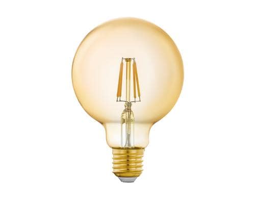 EGLO Leuchtmittel amber inkl. 1x E27 4,9W, dimmbar