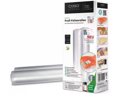 Caso Vakuumier-Folie 731.1222.00 30x600cm, 2 Rollen