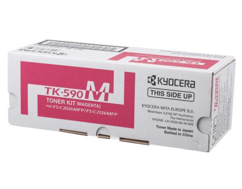 Toner Kyocera TK-590M, zu FS-C2026/2126MFP magenta, ca. 5'000 S. bei 5% Deckung
