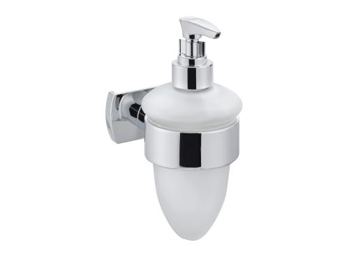 BIASCA Glasseifenspender verchromt