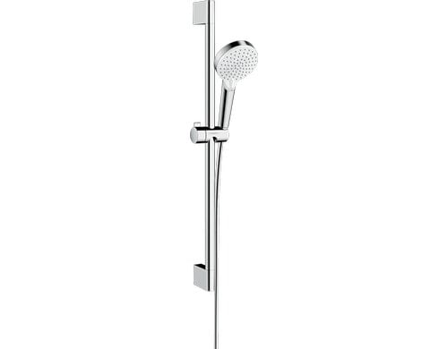 Crometta Brauseset Brausestange 65 cm EcoSmart Weiss/Chrom
