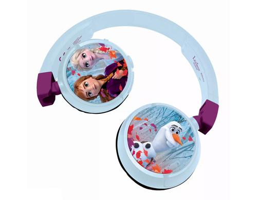 Disney Frozen 2in1 faltbare Kopfhörer Bluetooth & Kabelanschluss