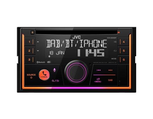 JVC KW-DB95BT 2-DIN CD Receiver, DAB+, Bluetooth