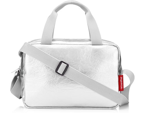 Reisenthel coolerbag to-go silver crackle