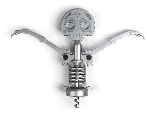 Kikkerland Day of the Dead Corkscrew 22.2 x 8.2 x 3.8cm