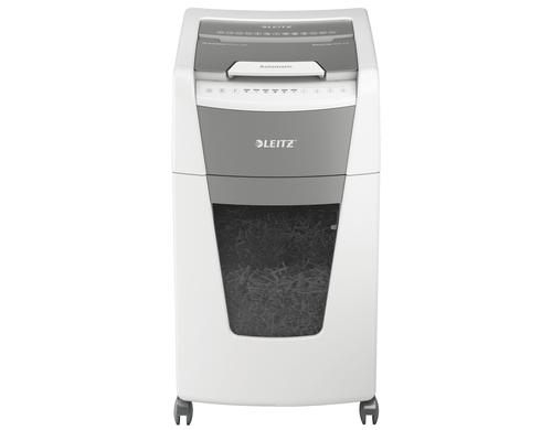 Leitz Aktenvernichter IQ Autofeed Office300 P-4, 300 Blatt