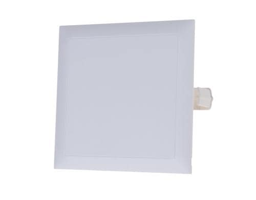 Steckdeckel 130x130 Diagonalsteg tiefe 7mm weiss