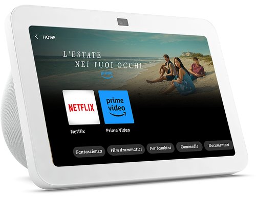 Amazon Echo Show 8 3.Gen, Weiss Smart Speaker mit 8 Display