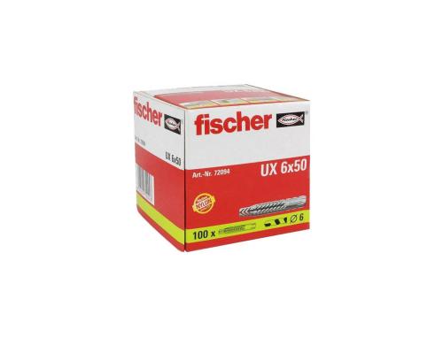 Fischer  90863 Unidübel UX 6X50 NV 20 Stück