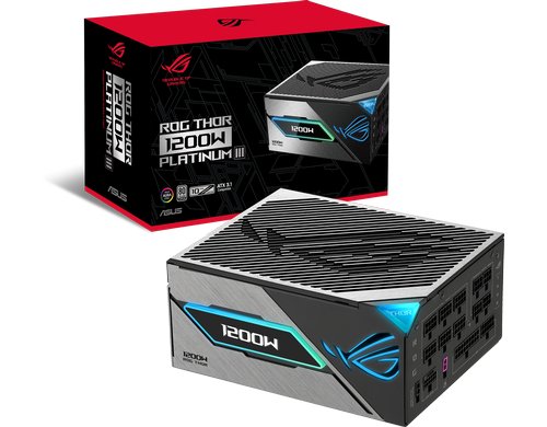 Asus ROG THOR 1200P3 Gaming 80+ Platinum, OLED Display, PCI-E 5.0 ready