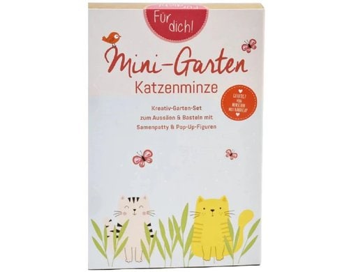 Wunderle Mini-Garten Katzenminze Kreativ-Garten-Set