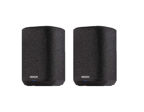 Denon Home 150 Stereo Paar, Schwarz WLAN, BT, AirPlay 2, USB-In, 3.5mm In