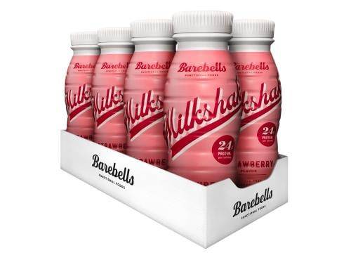 Barebells, Milchshake Strawberry 8 x 330 ml Strawberry,  8x330 ml