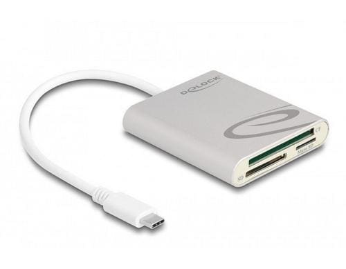 DeLock 91005 Card Reader USB Typ-C für Compact Falsh, SD oder Micro SD