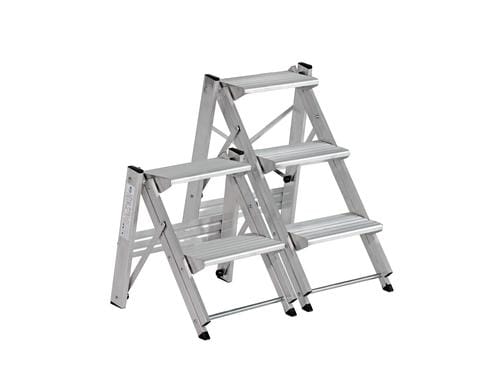 EdiBaur Sicherheitstreppen grosse leichtmetall-stufen 350 x 200 mm