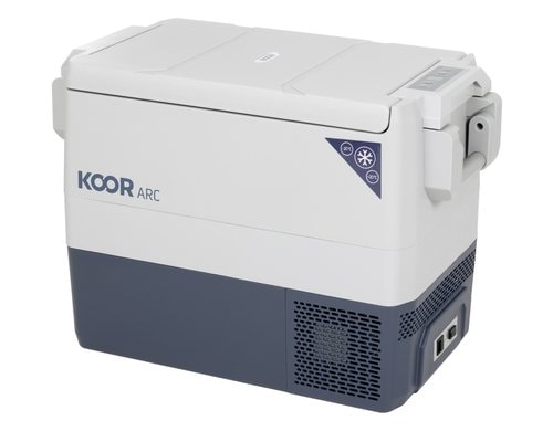 KOOR Kompressorkühlbox ARC2 40 L blau-grau, 40 Liter mit neuem Griff