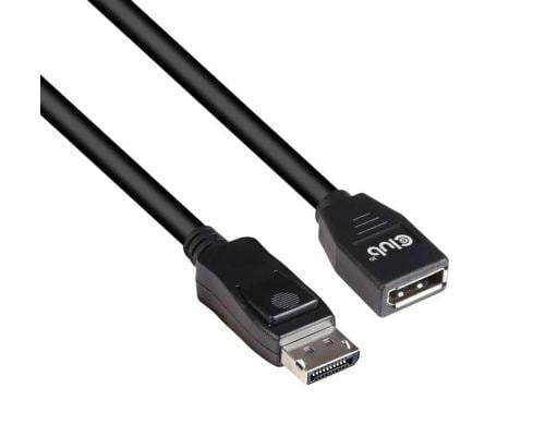 Club 3D, DisplayPort 1.4 HBR3 8K60Hz Verlängerungskabel, 3.0 Meter, bidirektion.