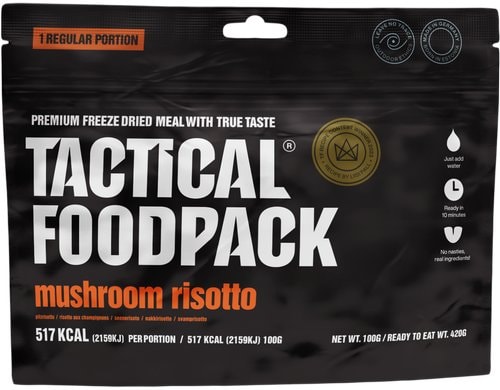 TFP Pilz-Risotto Netto-Gewicht: 100g Zubereitet: 420g