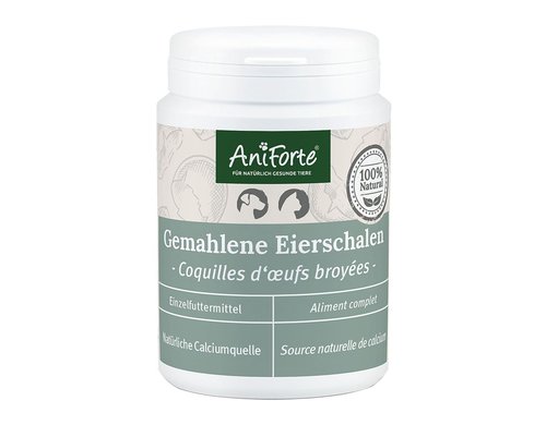 AniForte Eierschalen Pulver 250g für Hunde und Katzen