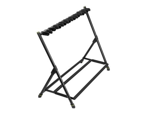 Gravity GGSMG09, 9-fach Gitarren Ständer schwarz