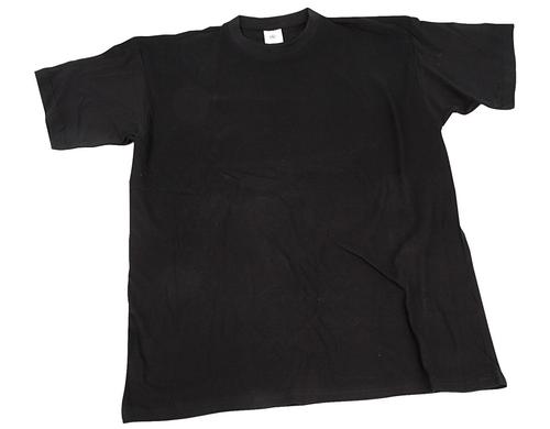Creativ Company T-Shirt uni schwarz 7 - 8 Jahre,  Breite 40 cm