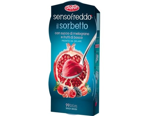 Sensofreddo Sorbetto Granatapfel und Waldfrüchte 200ml
