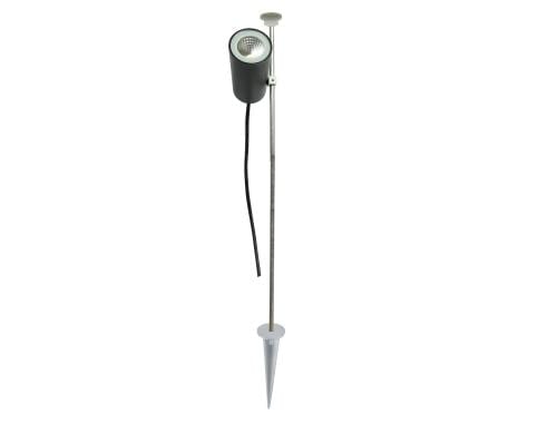 PLAYLIGHT Gartenstrahler TWINKY Aluminium 1x LED 5W 420lm 2700K, IP67, Typ12 Stecker