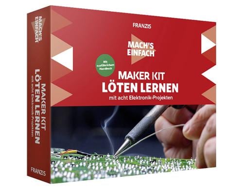 Franzis Mach's einfach Maker Kit Löten lernen