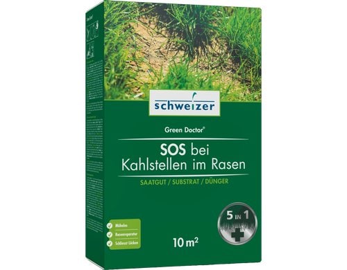 Eric Schweizer Green Doctor SOS bei Kahlstellen im Rasen