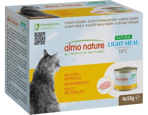 Almo Natural Light Meal HFC 4x50g Hühnerfilet