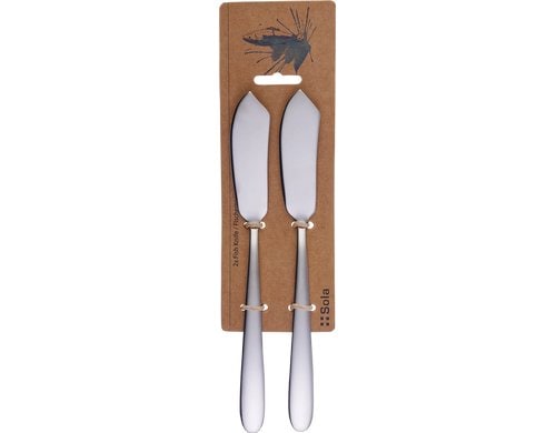 Sola Basic Alpha Fischmesser 2 Stk. poliert