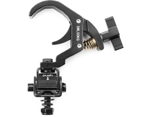 BeamZ BC50B-150F Clamp, 50kg, Aluminium, black