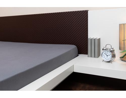 COCON Fixleintuch Grau 90/100x200 cm