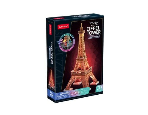 3D Puzzle Eiffelturm LED 51 Teile